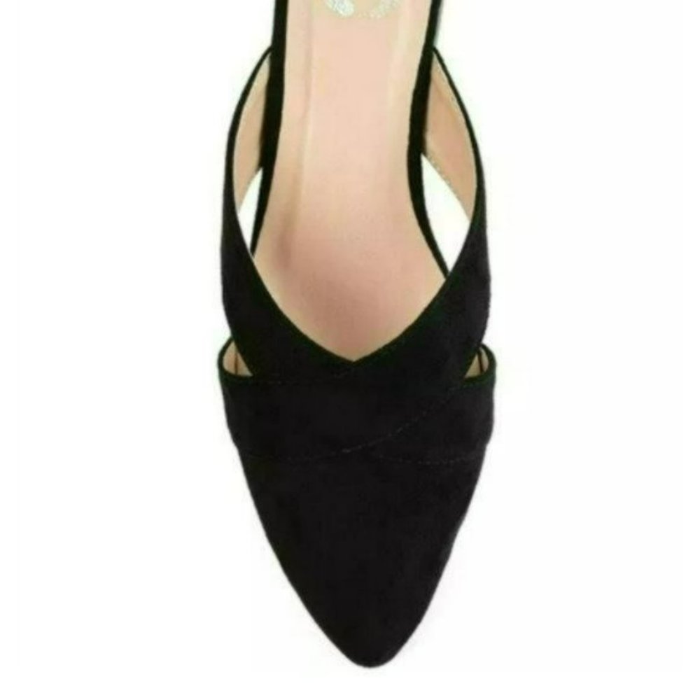 Journee Collection Giada Mules -10 - Picture 2 of 7